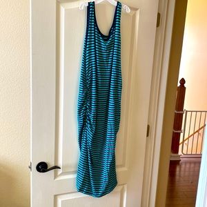Striped maternity dress. Liz Lange for target size L.